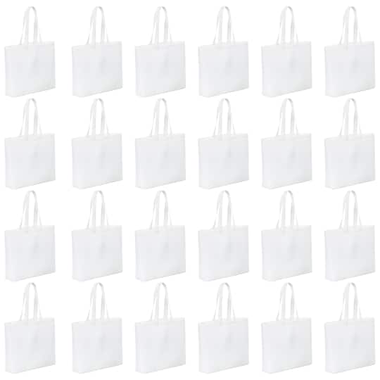 24 Pack: Reusable Tote Bag by Make Market®